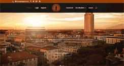 Desktop Screenshot of friarsociety.org